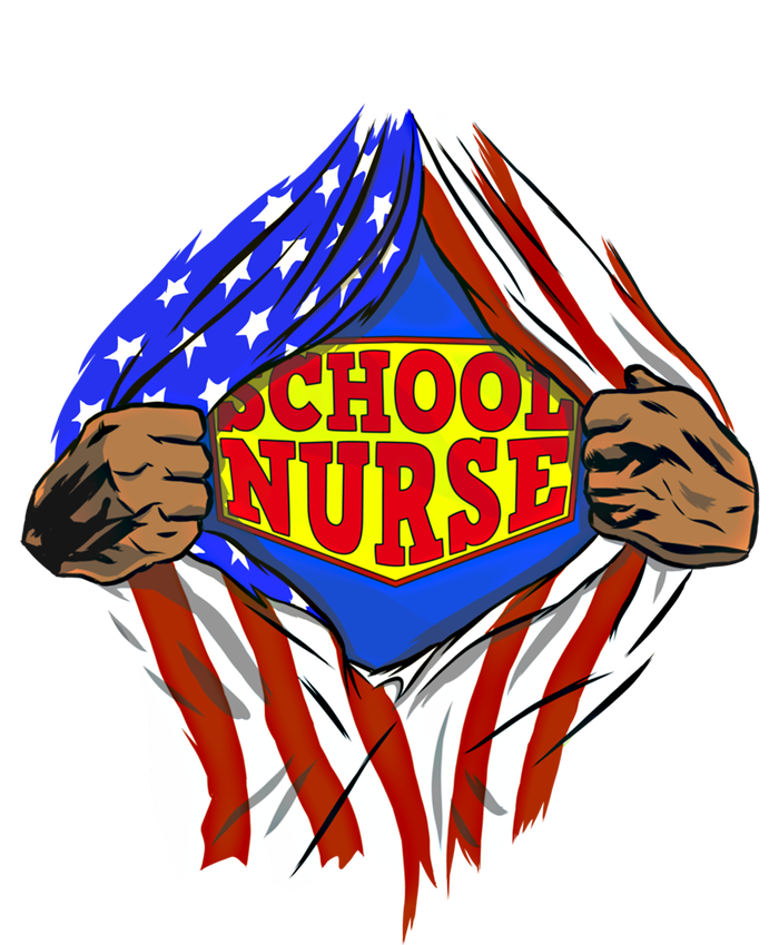 Funny Super School Nurse Hero Job Great Gift T-Shirt