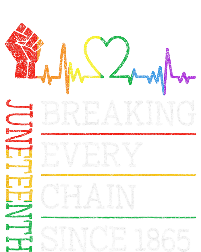 Juneteenth Breaking Every Chain Since 1865 Drawstring Bag