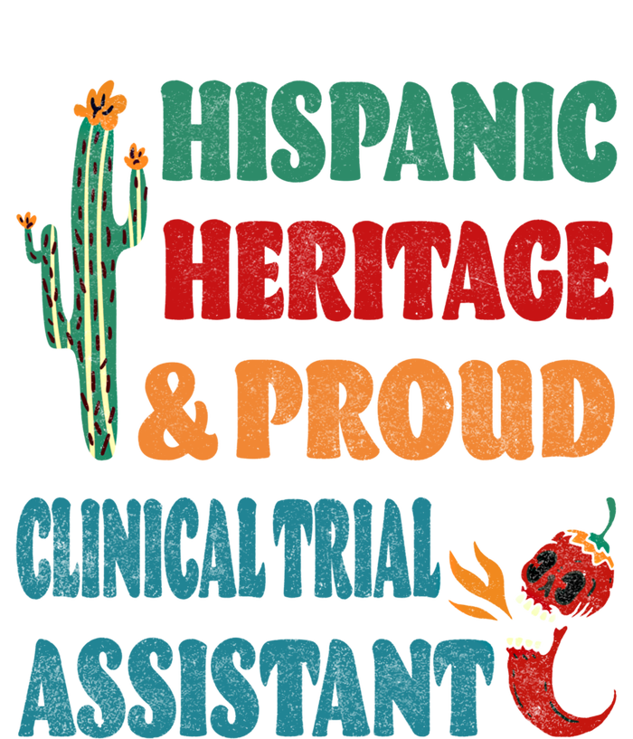 Hispanic Heritage And Proud Clinical Trial Assistant Gift Kids Hoodie