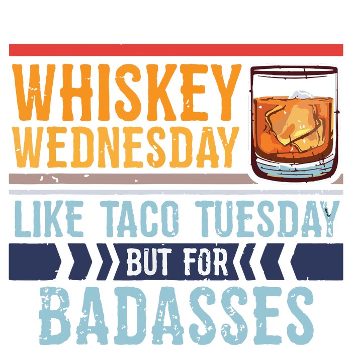 Whiskey Wednesday Like Taco Tuesday For Badasses Cool Full-Length Apron With Pockets