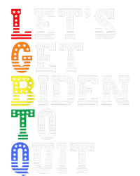 Funny LGBTQ Anti Biden Let's Get Biden To Quite T-Shirt