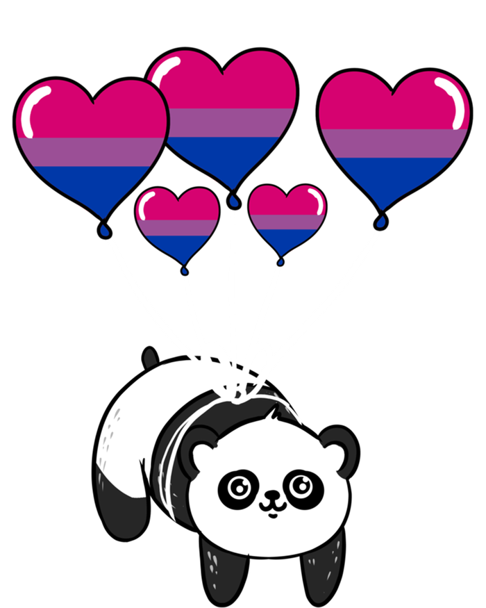 Panda Bisexual Pride Gift T-Shirt