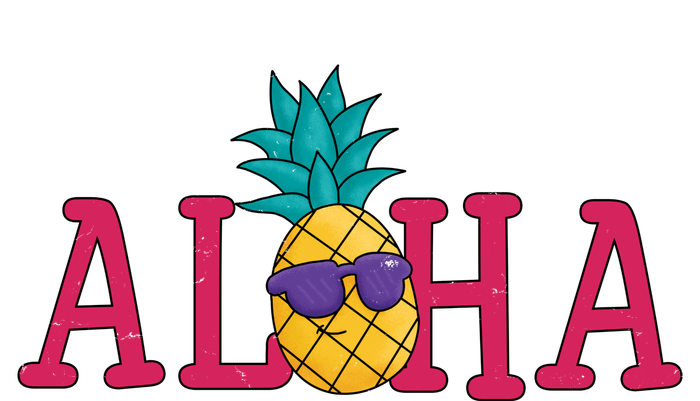 Aloha Pineapple Tropical Cute Tank Top