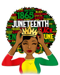 Juneteenth Women Queen African American Black Afro High Crown Mesh Back Trucker Hat