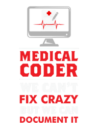 Medical Coder We Cant Fix Crazy But We Can Docut It Cool Gift Kids Long Sleeve Shirt