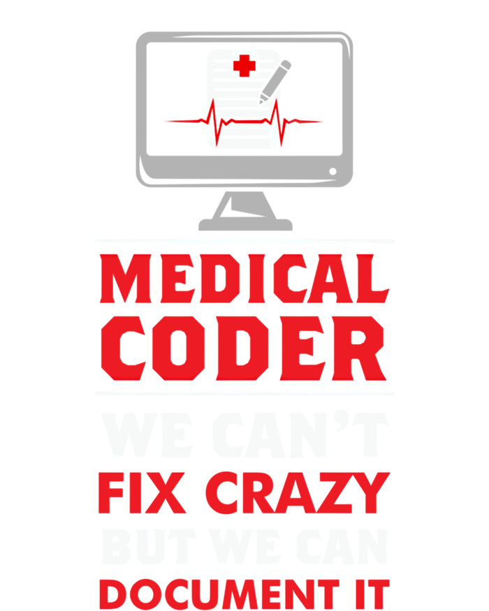 Medical Coder We Cant Fix Crazy But We Can Docut It Cool Gift Kids Long Sleeve Shirt