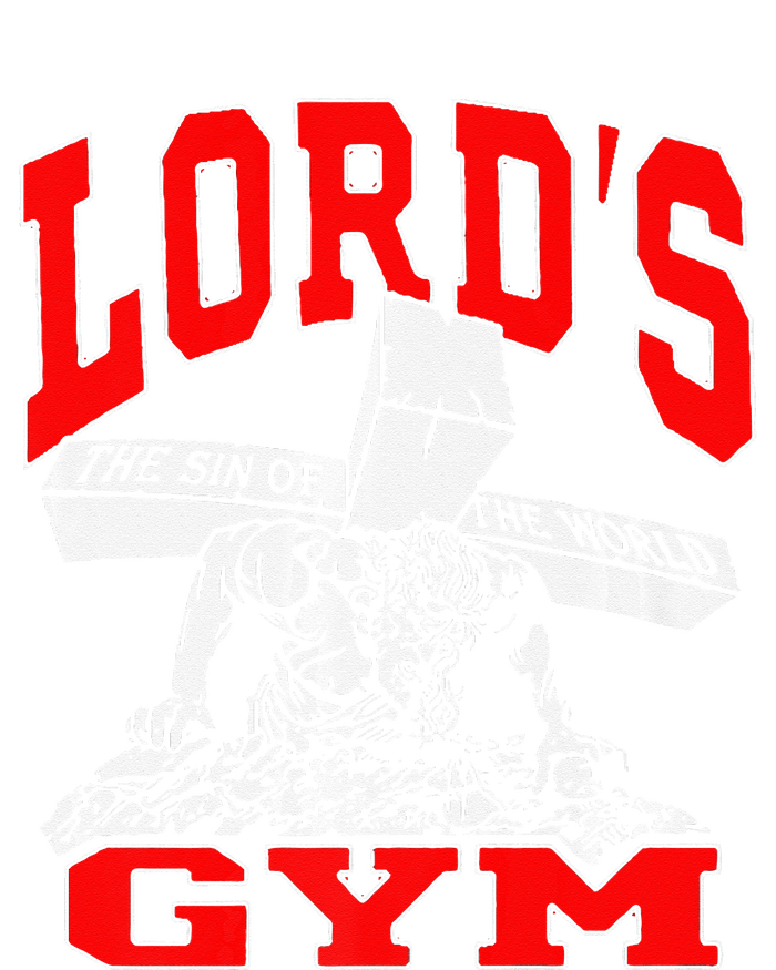 Lords Gym Lord's The Sin of World Jesus  Women's T-Shirt