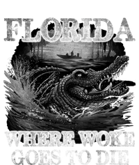 Florida Is Where Woke Goes To Die Crocodile Alligator T-Shirt