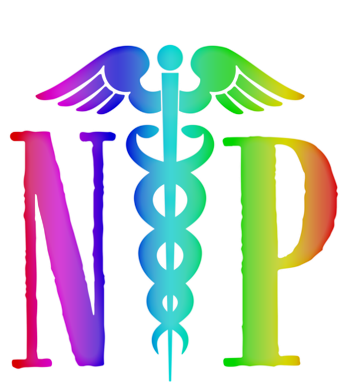 Nurse Practitioner Gift Caduceus Np Degree Proud Nursing Gift Mousepad