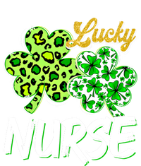 Lucky Nurse St Patricks Day Love Nurse Life Leopard Shamrock Gift Kids Hoodie