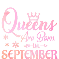 Queens Are Born In September Gift September Birthday Great Gift T-Shirt