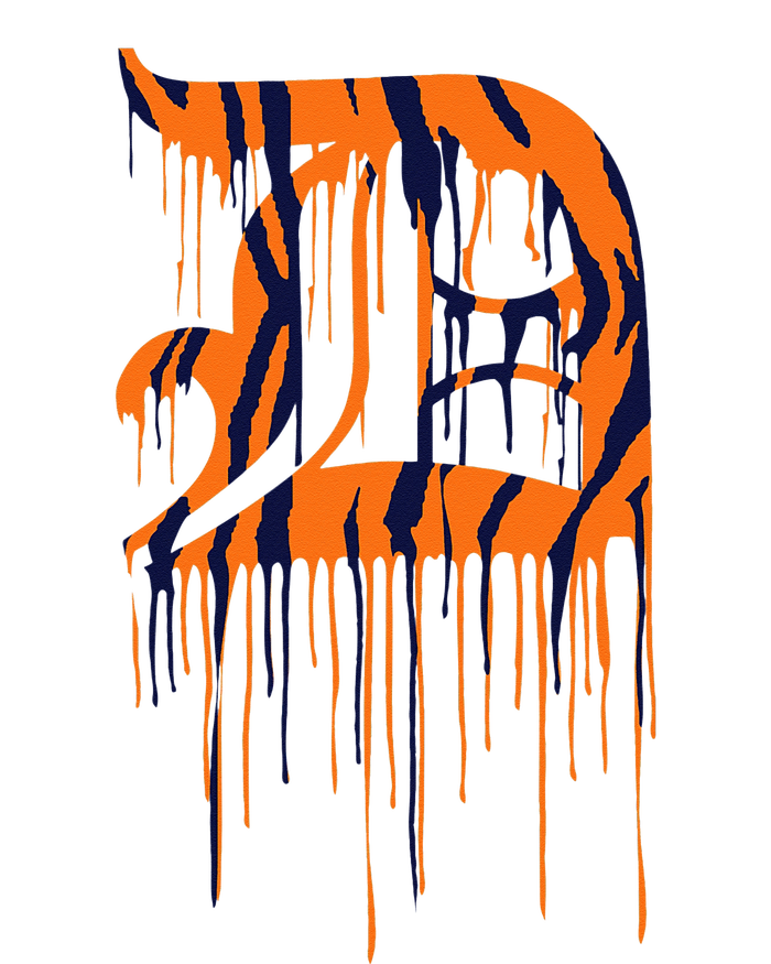 Detroit Tiger Paint Drip T-Shirt