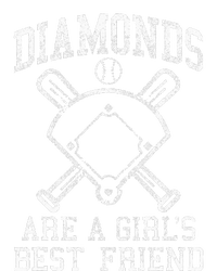 Baseball Tee Diamonds Are A Best Friend Baseball Kids Long Sleeve Shirt