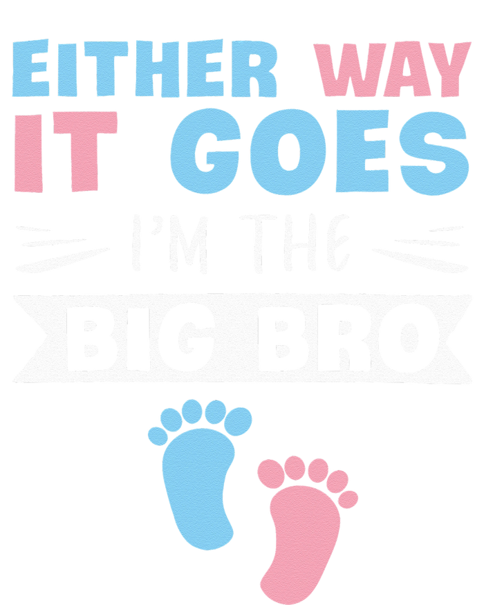 Either Way It Goes Im The Big Bro Gender Reveal Brother Women’s Perfect Tri Rocker Tank