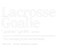 Funny Lacrosse Goalie Quote Definition Men Woman Kids Kids Hoodie