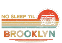 No Sleep Til Brooklyn Old School Portable Stereo Retro Ladies PosiCharge Competitor Racerback Tank