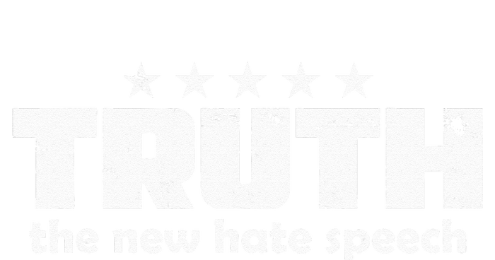 Truth New Hate Speech PC Political Correctness Women's Knotted Racerback Tank