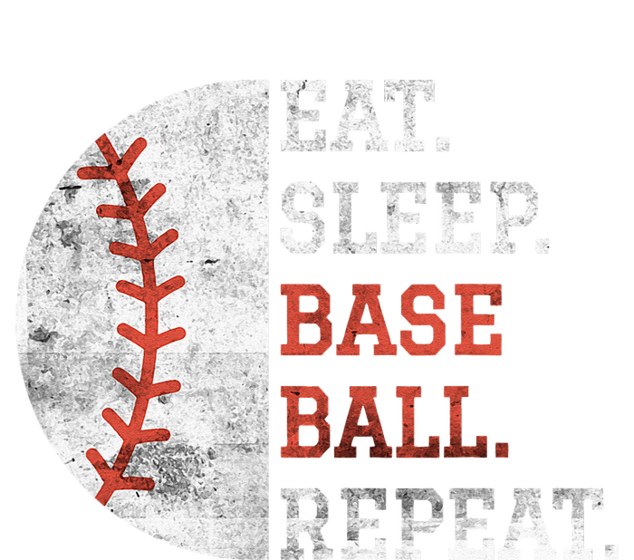 Vintage Baseball Player Eat Sleep Baseball Repeat Premium T-Shirt