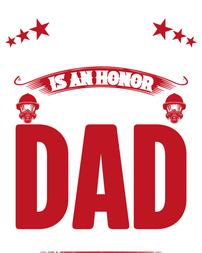 Being A Firefighter Is An Honor Being A Grandpa Is Priceless Gift T-Shirt