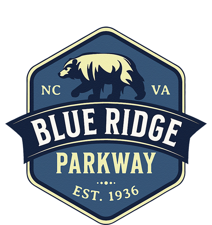 Blue Ridge Parkway BRP North Carolina And Virginia Design Wool Snapback Cap