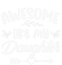 Awesome Like My Daughter Funny Fathers Day Dad Papa Men T-Shirt