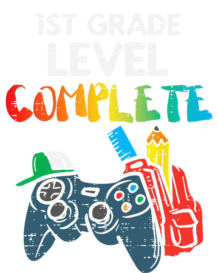 1st Grade Level Complete Gaming Boy Last Day Of School Gamer T-Shirt