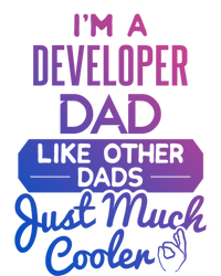 Cool Fathers Day Design Developer Dad Gift Tall Sweatshirt