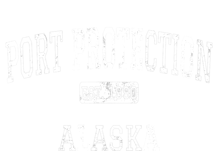 Port Protection Alaska AK Vintage Ladies Long Sleeve Shirt