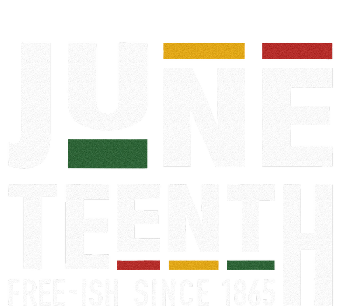 Juneteenth Freeish Since 1865 For Black African Freedom Tie-Dye T-Shirt