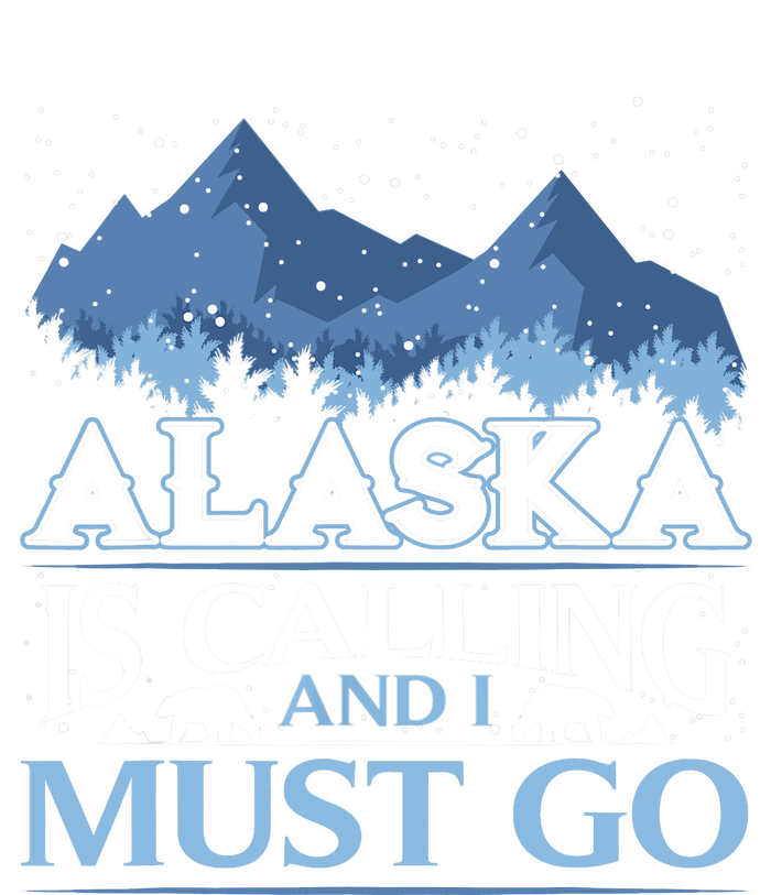 Funny Alaska Is Calling And I Must Go Design Kids Long Sleeve Shirt