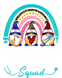 Nurse Squad Leopard Rainbow Gnome Orthopaedic Nurse Funny Gift T-Shirt