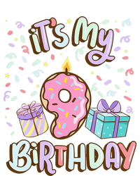 Kids Its My 9th Birthday Cake Donut 9 Year Old Confetti 16 in Basic Backpack