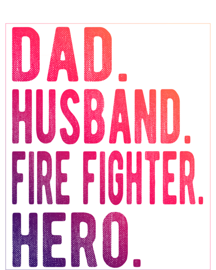 Dad Husband Fire Fighter Hero Gift Valucap Bio-Washed Visor