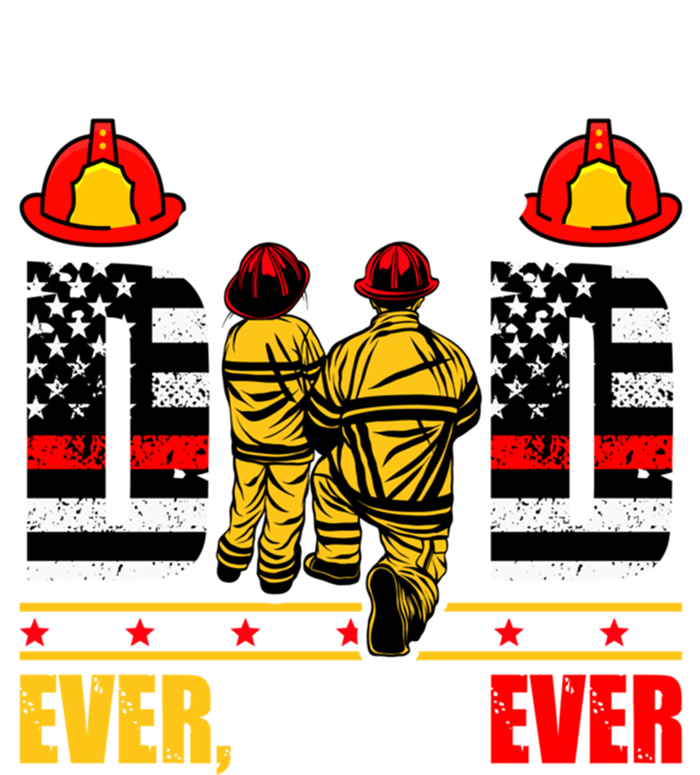 Daddy Grandpa Firefighter Best Dad Ever Fathers Day Gift Women's T-Shirt