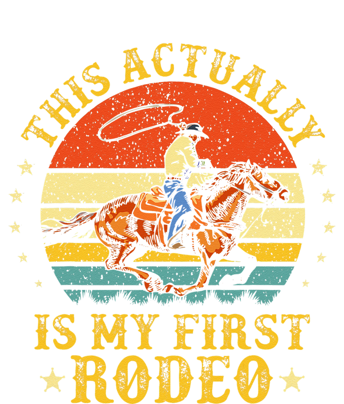 This Actually Is My First Rodeo Country Life Howdy Vintage T-Shirt