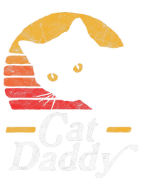 Cat Daddy Vintage Eighties Style Cat Retro Distressed Women's Strappy Tank