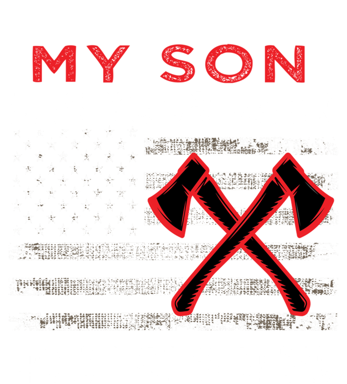 Distressed My Son Has Your Proud Firefighter Dad Gift T-Shirt