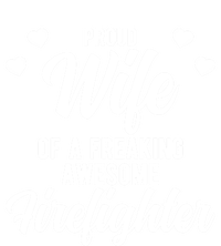 Fire Departt Husband Design For Firefighter Wife Gift Women's Racerback Tank