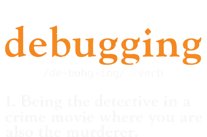 Debugging Definition Tee Code Coding Computer Programmer Premium Hoodie