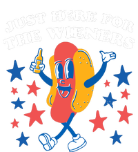 I'm Just Here For The Wieners 4th Of July Shirts Women's Perfect Tri Tunic Long Sleeve Shirt