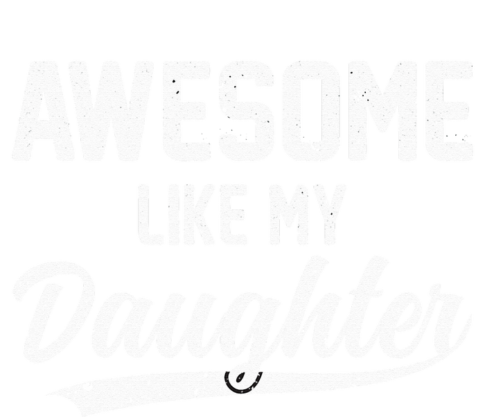 Awesome Like My Daughter Funny Fathers Day Zip Tote Bag