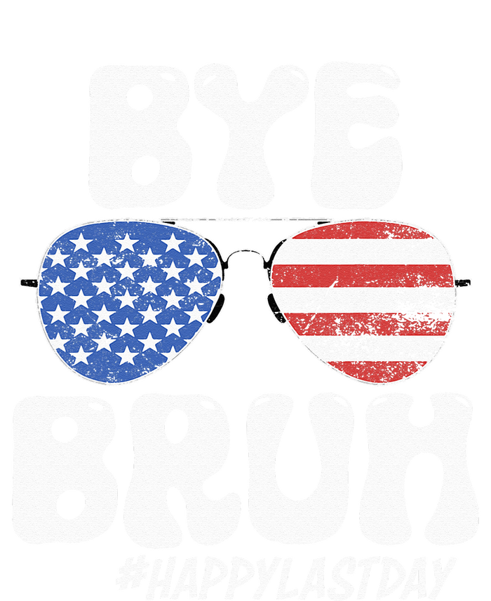 Bye Bruh Teacher Happy Last Day Of School Summer T-Shirt