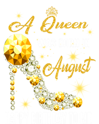 A Queen Was Born In August Happy Birthday To Me Diamond Gift T-Shirt