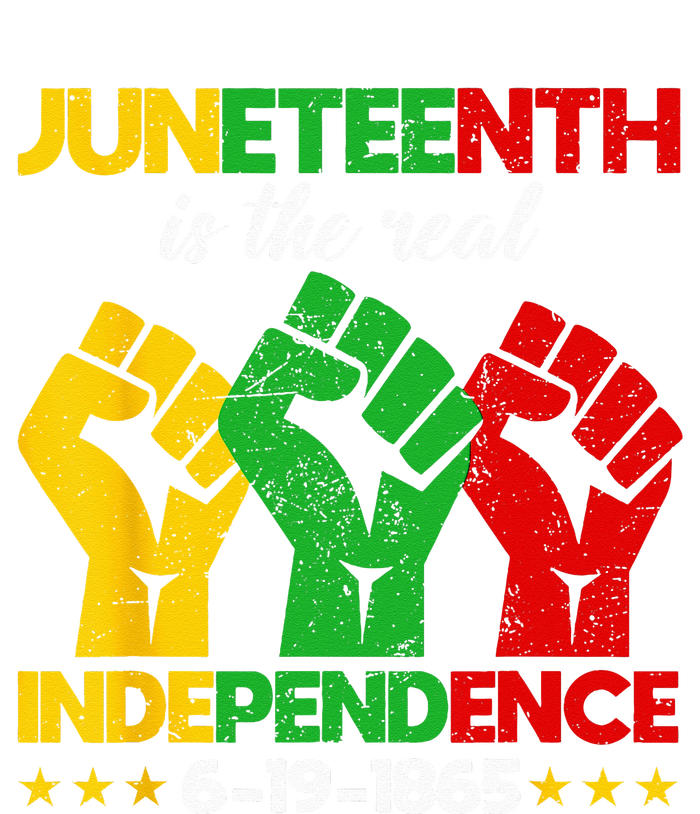 Juneteenth Is The Real Independence Day 1865 Freedom Pride Tall Sweatshirt