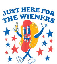 Hot Dog Im Just Here For The Wieners 4Th Of July T-Shirt