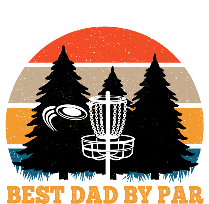 Frisbee Golf Fathers Day Funny Best Dad By Par Disc Golf Great Gift Sweatshirt