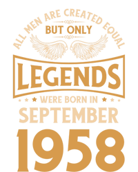 Birthday Legends Were Born In September 1958 Gift Women's Flannel Pajama Set