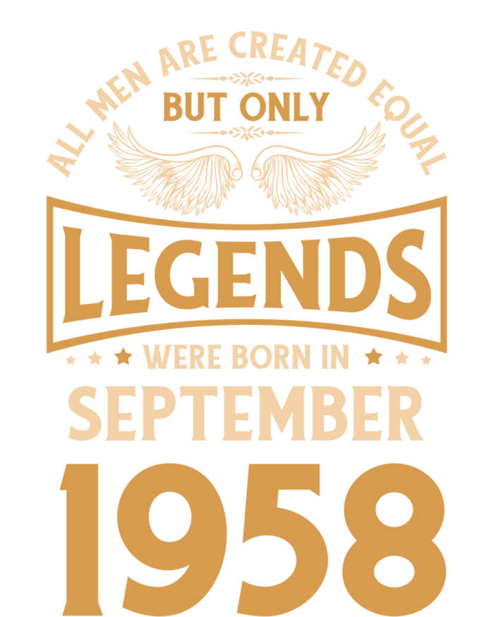 Birthday Legends Were Born In September 1958 Gift Women's Flannel Pajama Set