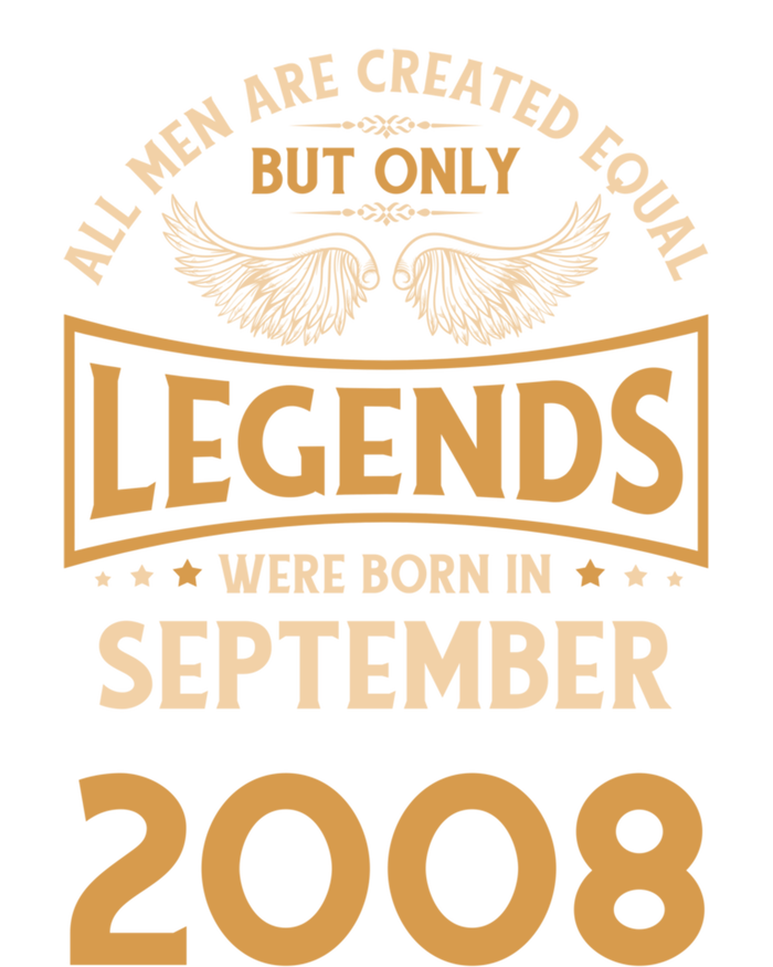 Birthday Legends Were Born In September 2008 Gift T-Shirt