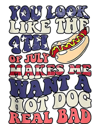 Retro You Look Like The 4th Of July Makes Me Want A Hot Dog Women's T-Shirt